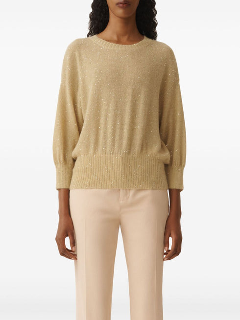 sequined sweater